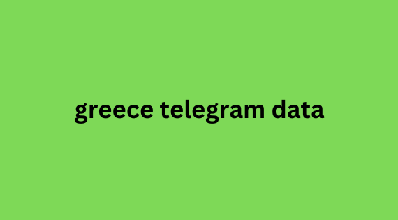 greece telegram data