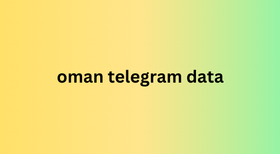 oman telegram data