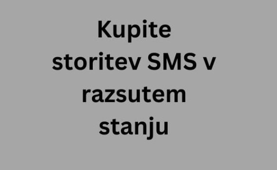 Kupite storitev SMS v razsutem stanju